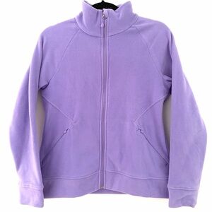 Eddie Bauer Lavender Fleece Jacket